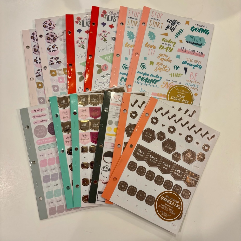 Planner Sticker books- Big lot! - Picture 2 of 5